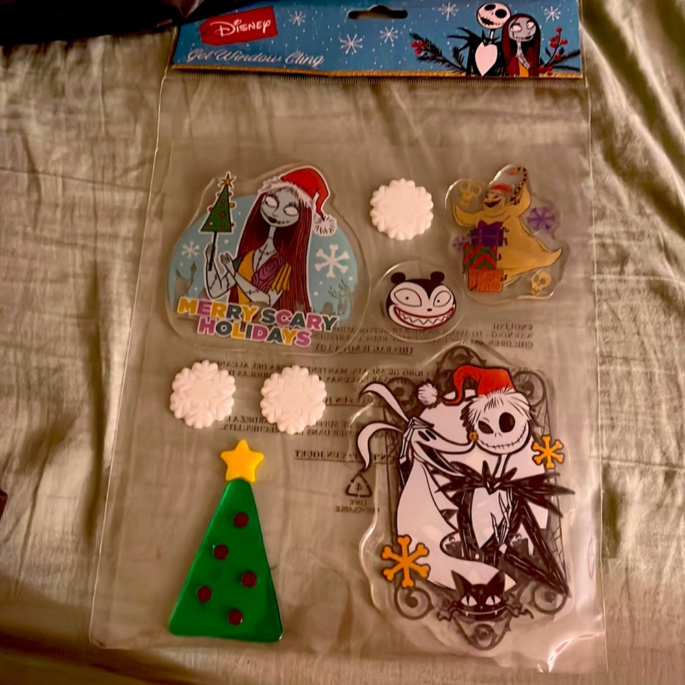 Nightmare Before Christmas Window Clings!!!